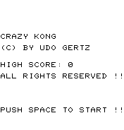 Crazy Kong